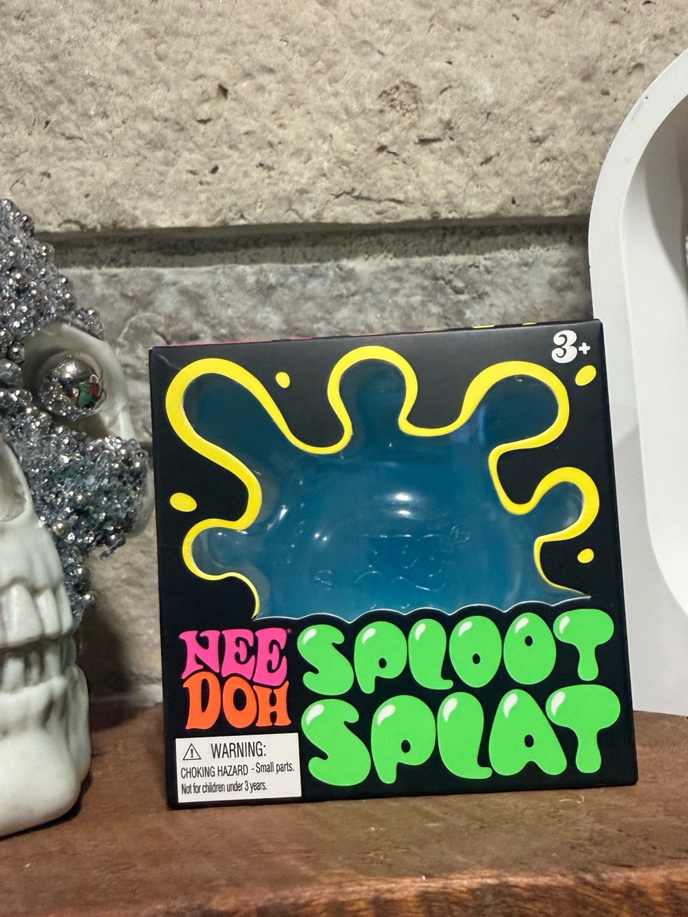 Nee Doh Sploot Splat Blue Kids Stress Toy
